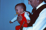 1978 mit Enkelin Ines